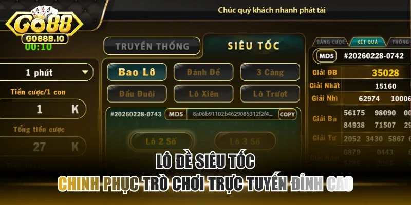 Lô đề siêu tốc